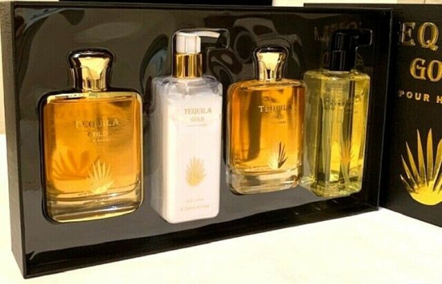 Gift Set Tequila Gold pour homme 4pieces