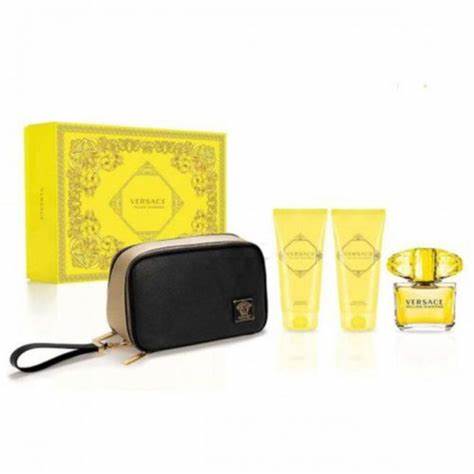 Versace yellow diamond best sale 4 piece gift set